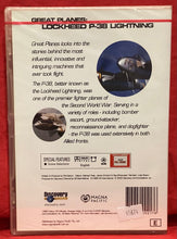 Load image into Gallery viewer, GREAT PLANES: LOCKHEED P-38 LIGHTNING - DVD (NEW / SEALED)
