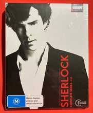 Load image into Gallery viewer, sherlock series 1-3 blu ray 
