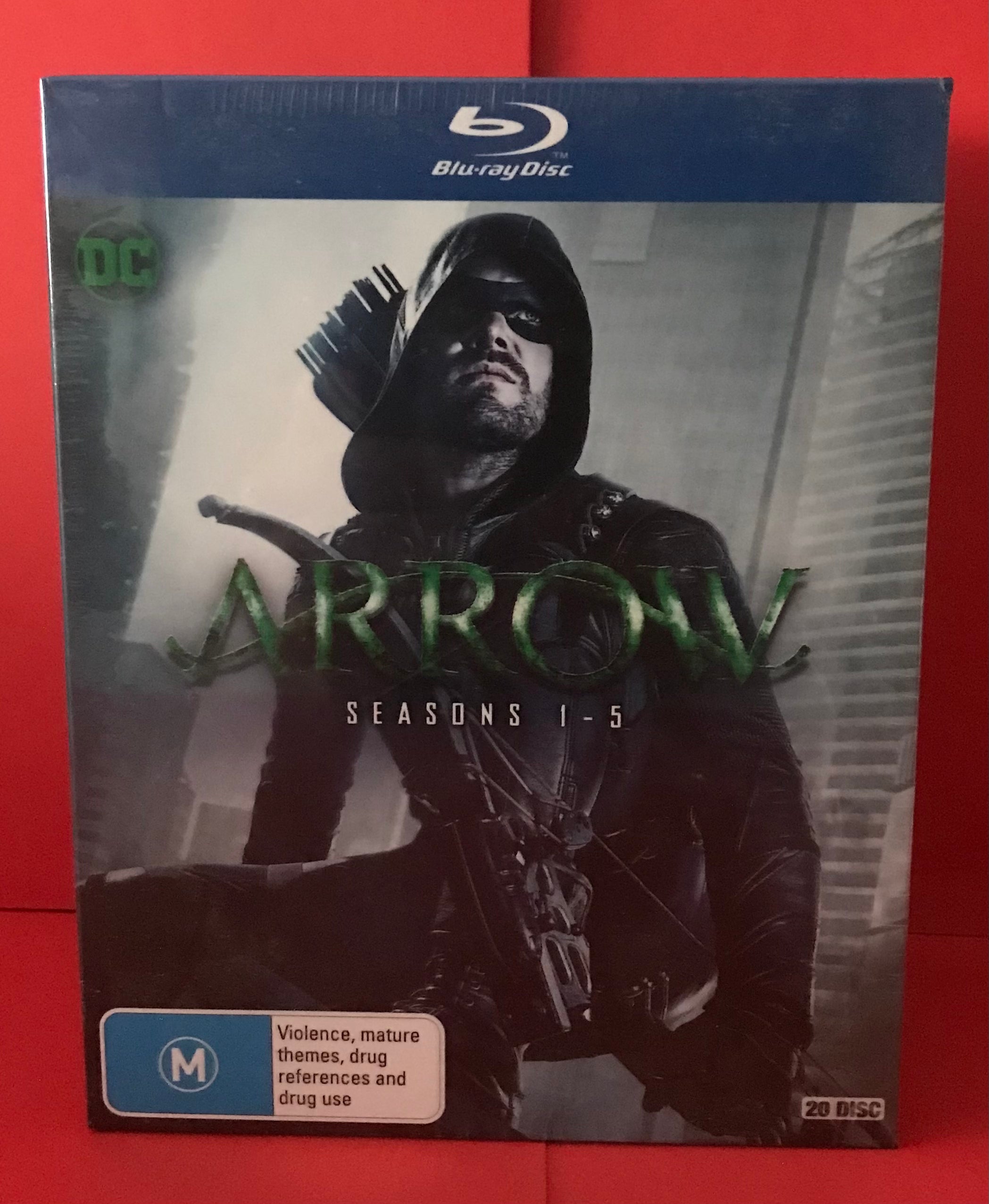 ARROW - SEASONS 1-5 - 20 BLU-RAY DVD DISCS (SEALED) – Dixon Recycled ...