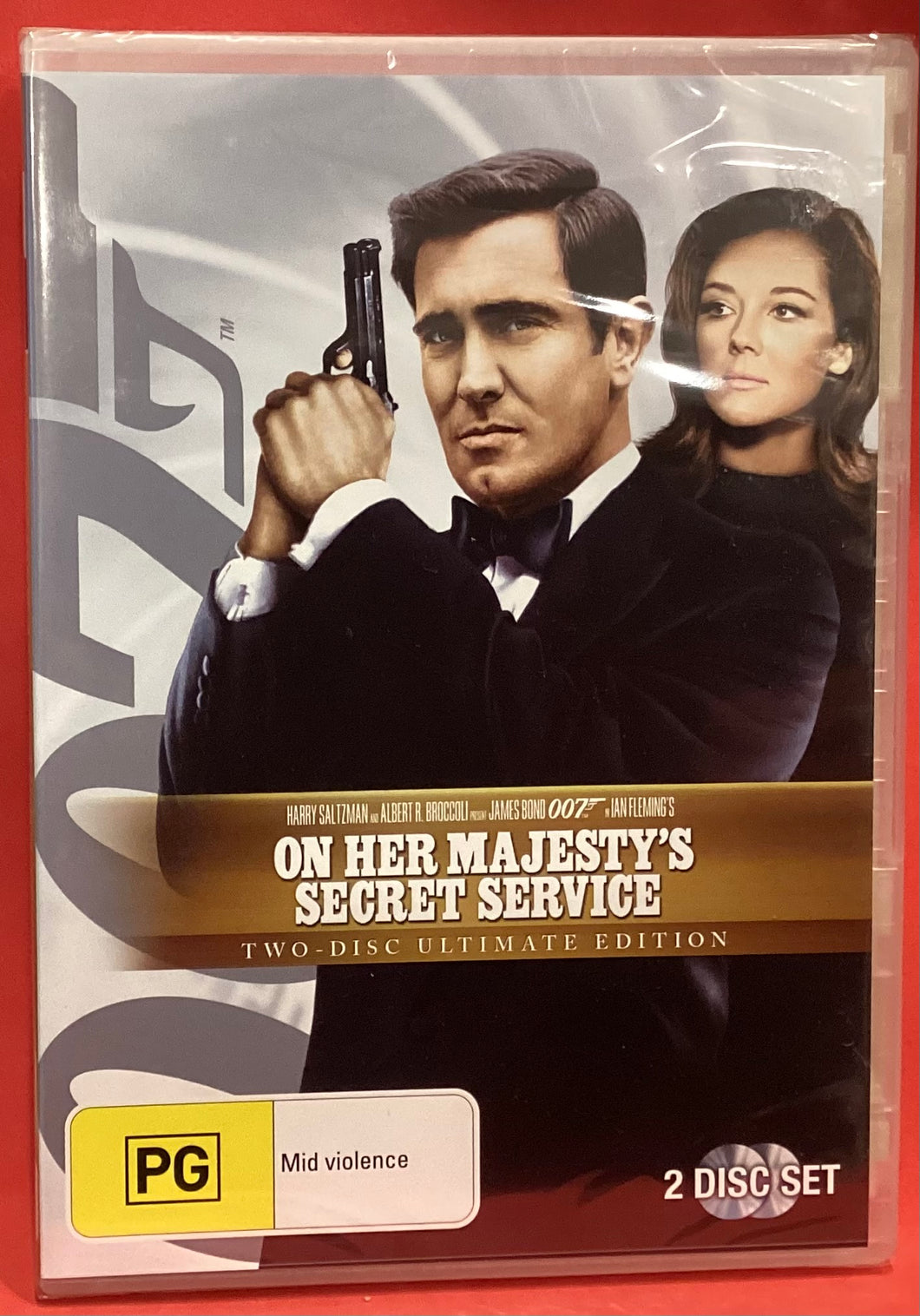 ON HER MAJESTY'S  SECRET SERVICE (JAMES BOND) - 2 DISC - DVD (NEW/ SEALED)