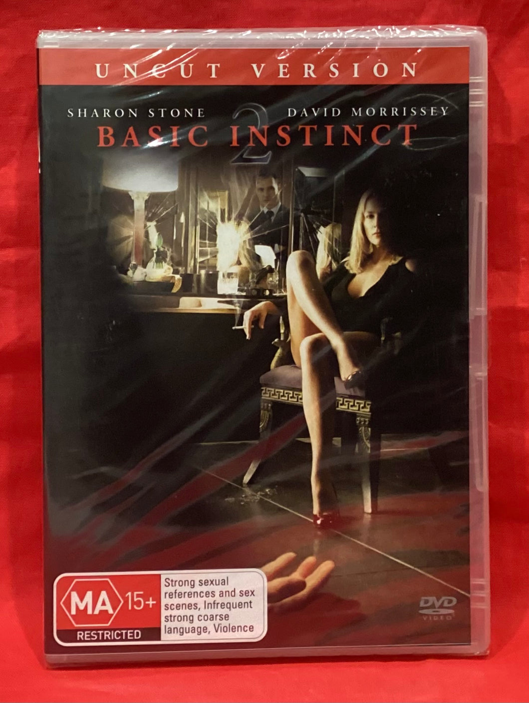 BASIC INSTINCT 2  - UNCUT VERSION - DVD (NEW/ SEALED)