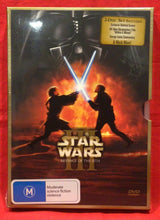 Load image into Gallery viewer, STAR WARS - REVENGE OF THE SITH   -  2 DISC  DVD  (NEW/ SEALED)
