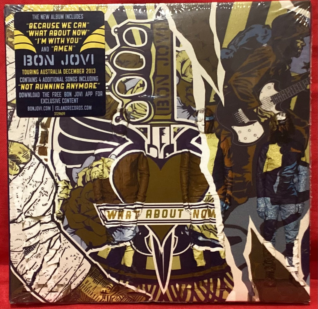 BON JOVI - WHAT ABOUT NOW (2013) CD (NEW/ SEALED)