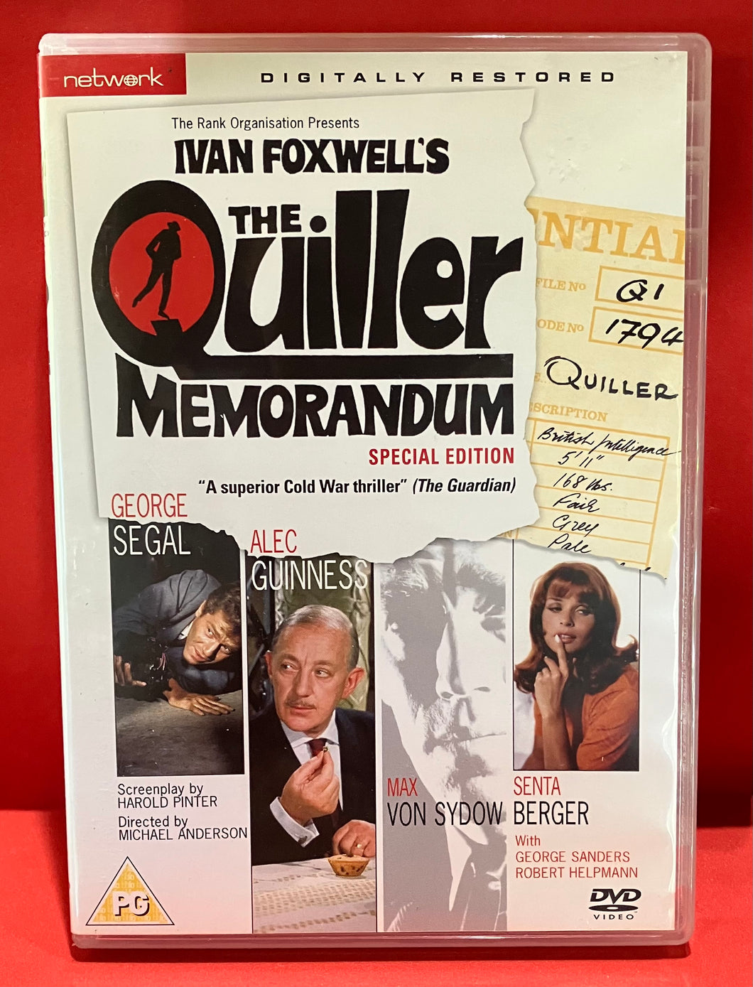 the quiller memorandum dvd