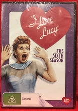 Load image into Gallery viewer, I LOVE LUCY - SIXTH SEASON - DVD (NEW/ SEALED)
