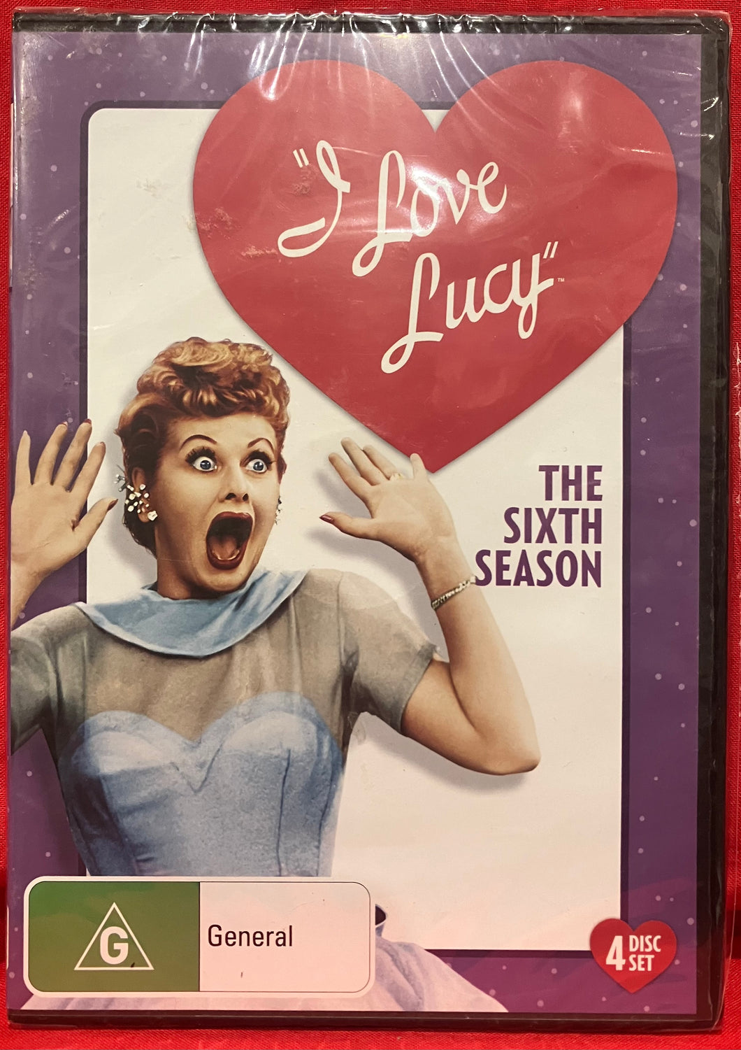 I LOVE LUCY - SIXTH SEASON - DVD (NEW/ SEALED)