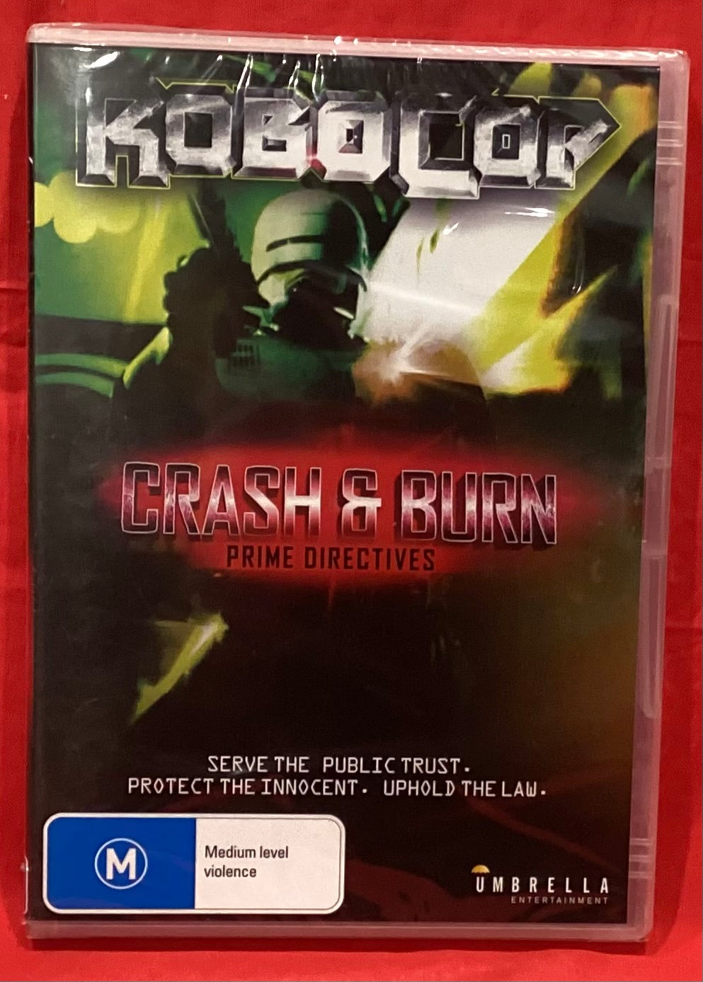 ROBOCOP - CRASH & BURN - DVD (NEW/ SEALED) – Dixon Recycled Records