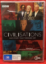 Load image into Gallery viewer, CIVILISATIONS OUR STORY TOLD THROUGH ART  - BBC TV  - DVD (NEW/ SEALED)
