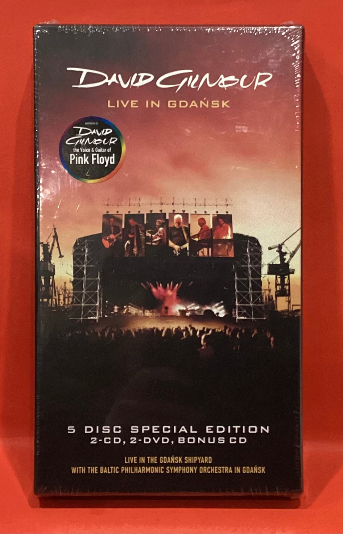 DAVID GILMOUR - LIVE IN GDANSK - 5 DISC SPECIAL EDITION (NEW