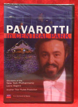Load image into Gallery viewer, PAVAROTTI - IN CENTRAL PARK - 2 DISCS  - DVD (NEW/ SEALED)
