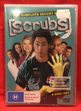 Load image into Gallery viewer, SCRUBS - SEASON 2 - 4 DISCS - DVD  (NEW/ SEALED)
