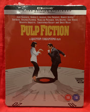 Load image into Gallery viewer, PULP FICTION - LTD EDITION STEELBOOK   - 4K ULTRA HD &amp; BLU-RAY   (NEW/ SEALED)

