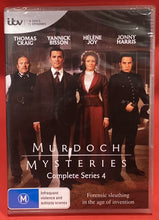 Load image into Gallery viewer, MURDOCH MYSTERIES - COMPLETE SERIES 4 - DVD (NEW/ SEALED) (Copy)
