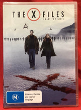 Load image into Gallery viewer, THE X-FILES - I WANT TO BELIEVE - DVD (NEW/ SEALED)
