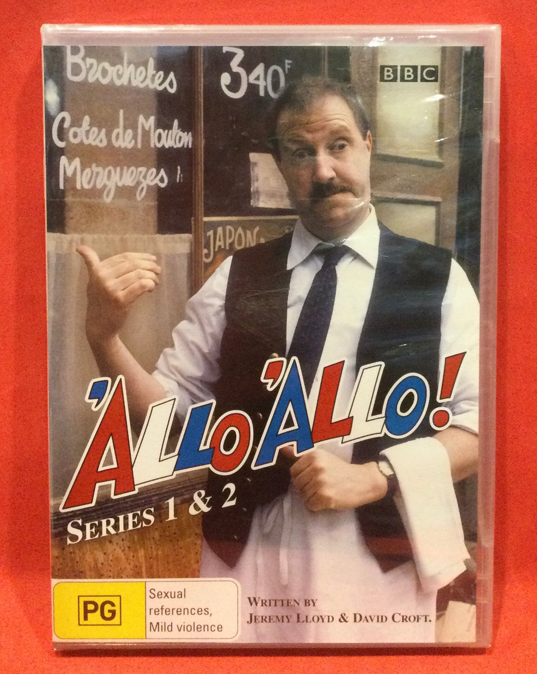 'ALLO 'ALLO - SERIES 1 & 2 DVD (NEW / SEALED)