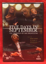 Load image into Gallery viewer, FIVE DAYS IN SEPTEMBER - THE REBIRTH OF AN ORCHESTRA - DVD (NEW/ SEALED)
