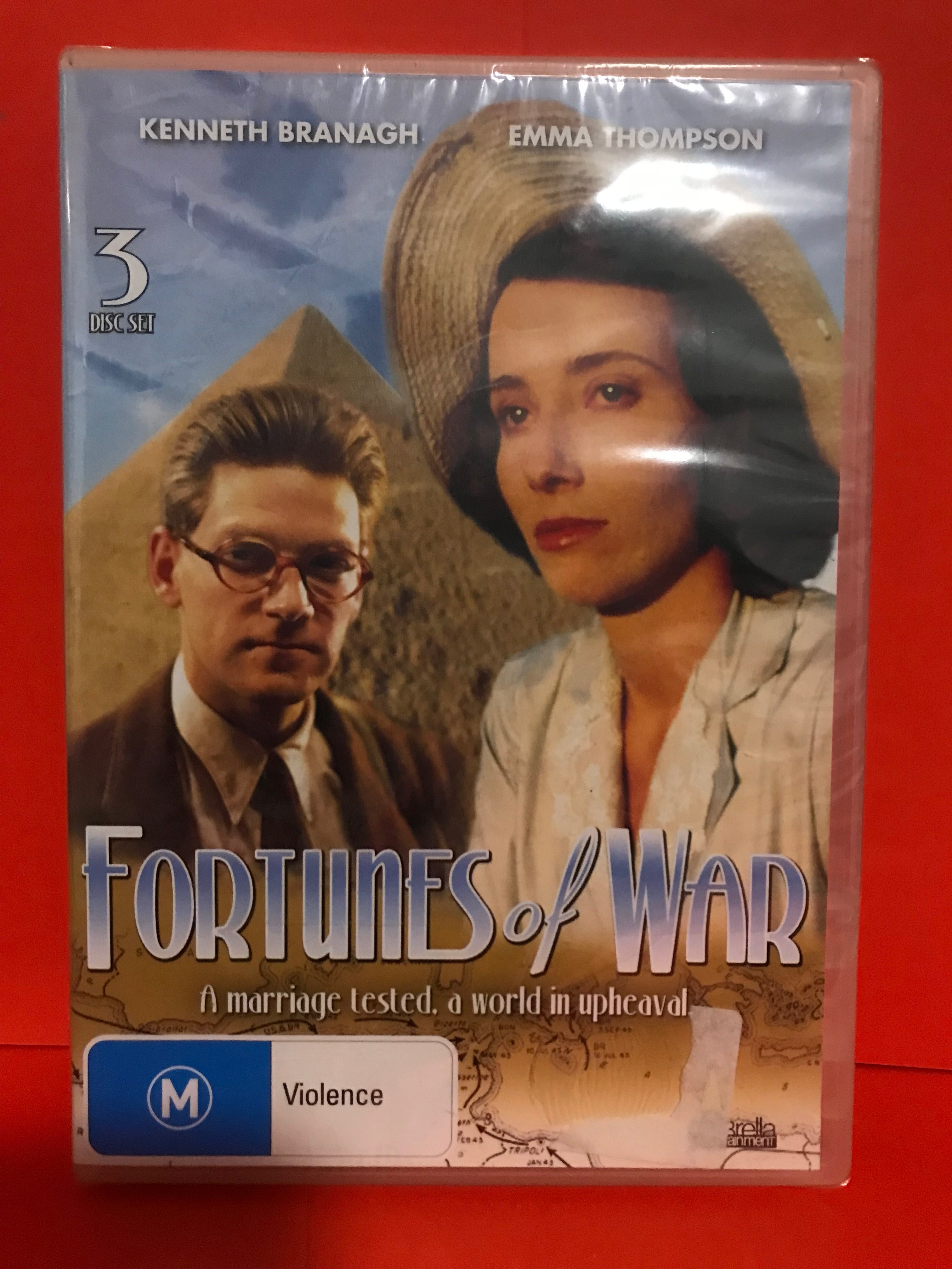 FORTUNES OF WAR - 3 DVD DISCS (SEALED) – dixonrecycled