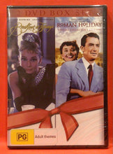 Load image into Gallery viewer, BREAKFAST AT TIFFANY'S / ROMAN HOLIDAY - 2 DISCS  - DVD (NEW/ SEALED)
