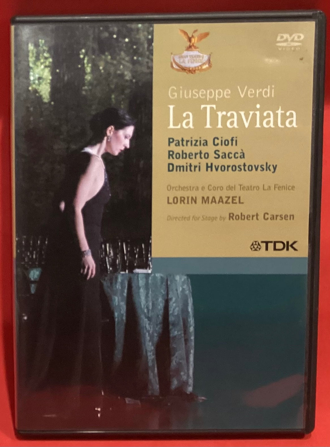 VERDI - LA TRAVIATA - OPERA DVD USED