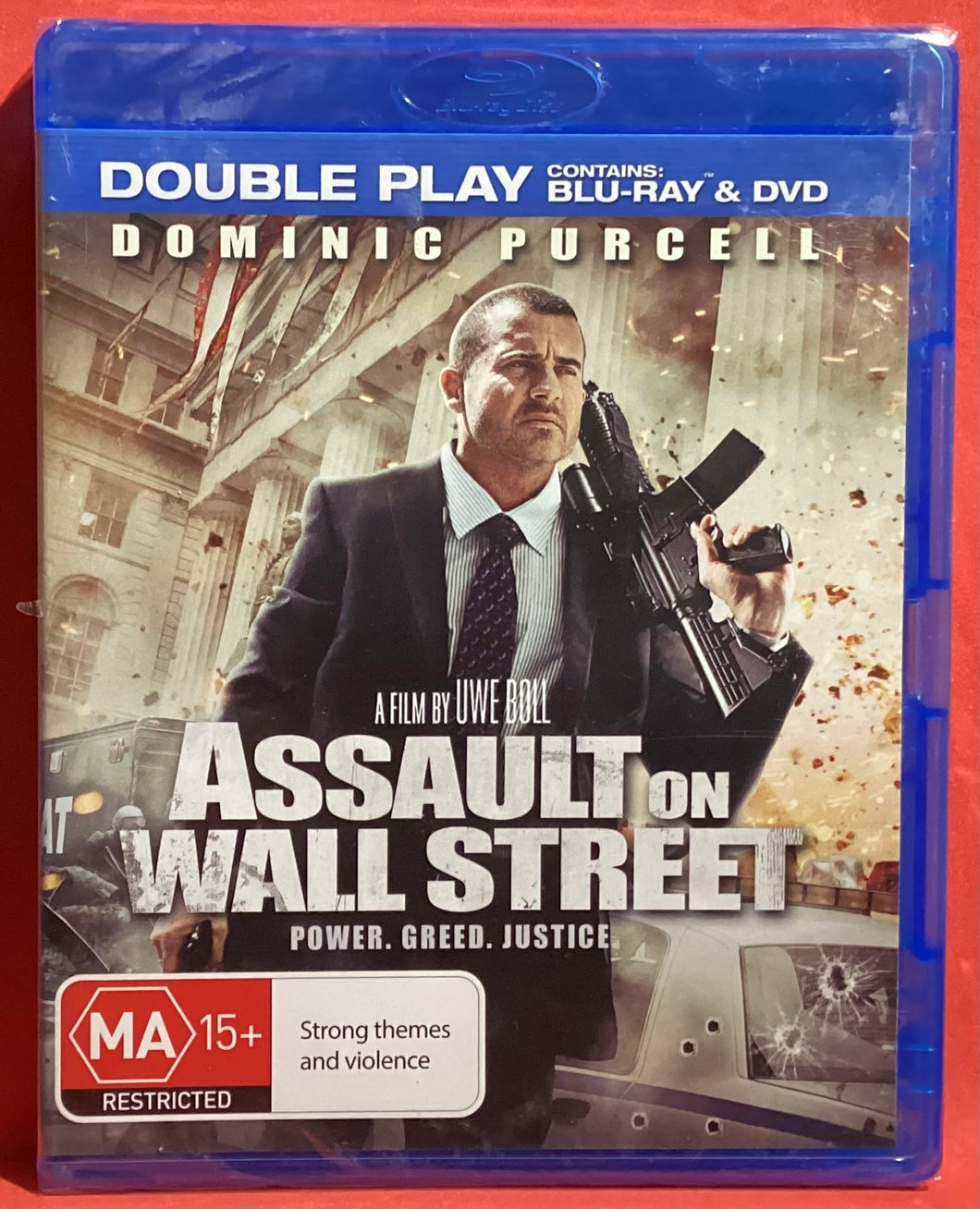 ASSUALT ON WALL STREET - BLU-RAY & DVD (NEW / SEALED)