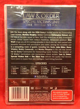 Load image into Gallery viewer, LAW &amp; ORDER: SPECIAL VICTIMS UNIT - THE THIRD YEAR   - DVD (NEW/ SEALED)
