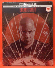 Load image into Gallery viewer, BLOODSHOT -  4K ULTRA HD &amp; BLU-RAY  -  STEELBOOK (NEW/ SEALED)
