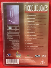 Load image into Gallery viewer, RICKIE LEE JONES - LIVE AT THE WILTERN THEATRE  - DVD
