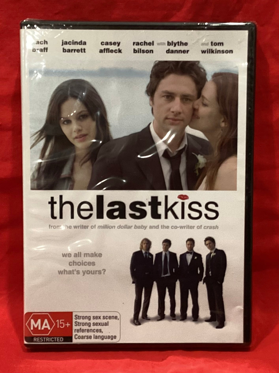 THE LAST KISS  - DVD (NEW/ SEALED)