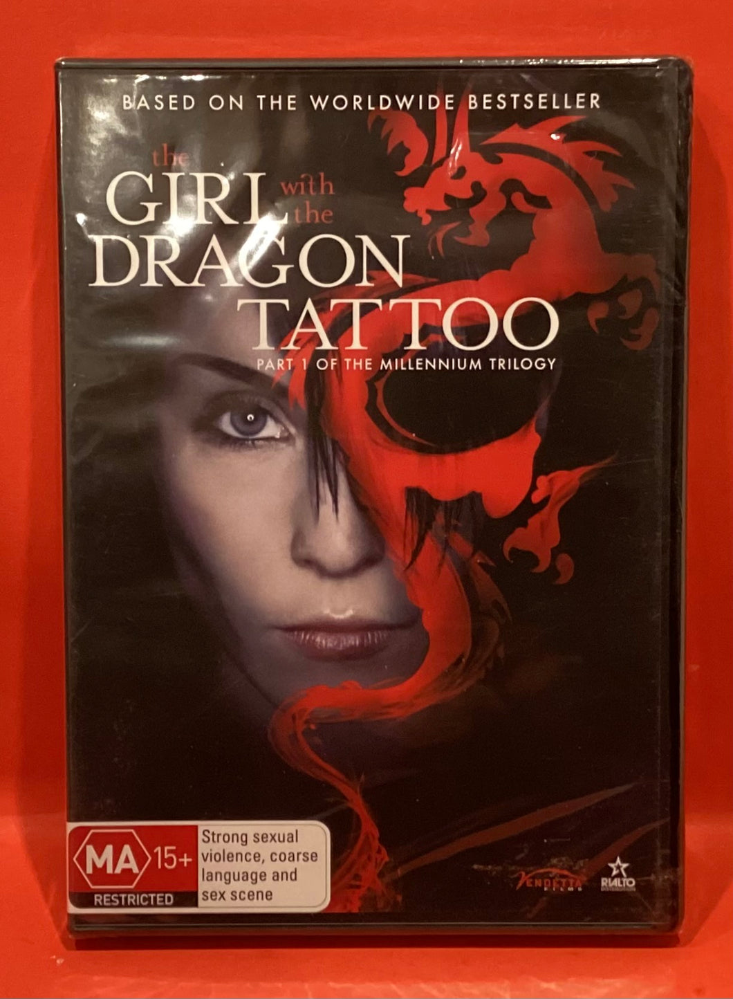 THE GIRL WITH THE DRAGON TATTOO  - DVD (NEW/ SEALED)