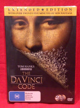 Load image into Gallery viewer, THE DA VINCI CODE - EXTENDED EDITION - 2 DISCS- DVD (NEW/ SEALED)
