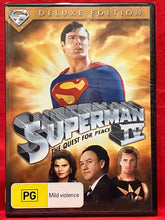 Load image into Gallery viewer, SUPERMAN IV - QUEST FOR PEACE - DVD (NEW/ SEALED)
