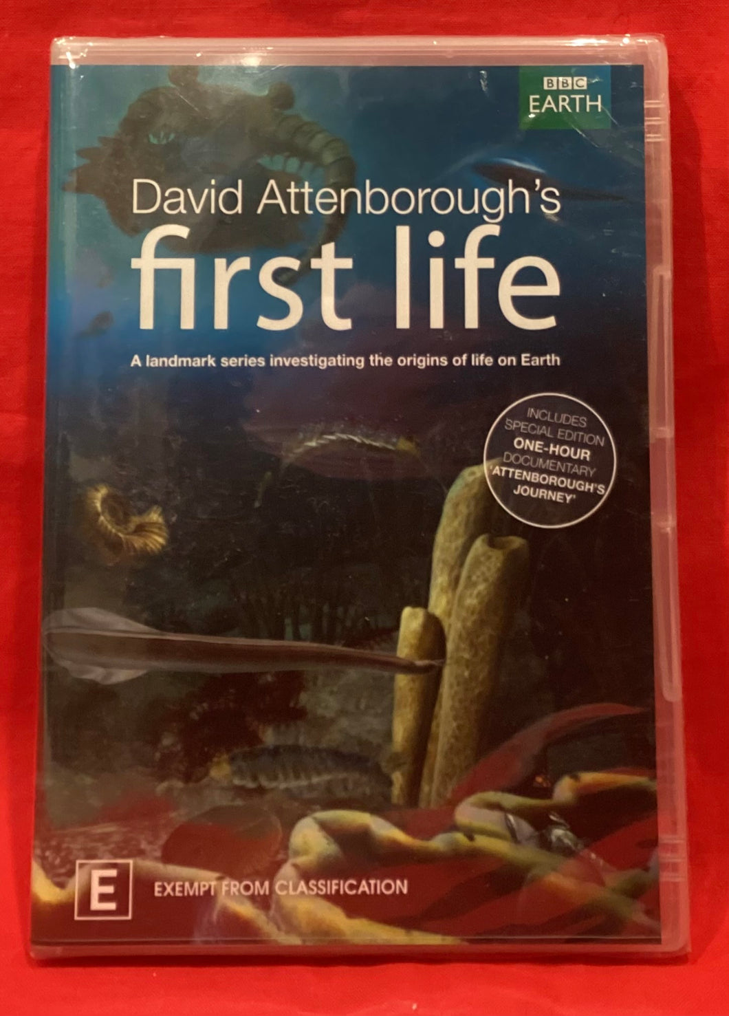 DAVID ATTENBOROUGH'S FIRST LIFE - DVD (NEW/ SEALED)