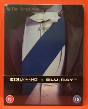 Load image into Gallery viewer, THE KING'S MAN -  4K ULTRA HD &amp; BLU-RAY  -  STEELBOOK (NEW/ SEALED)
