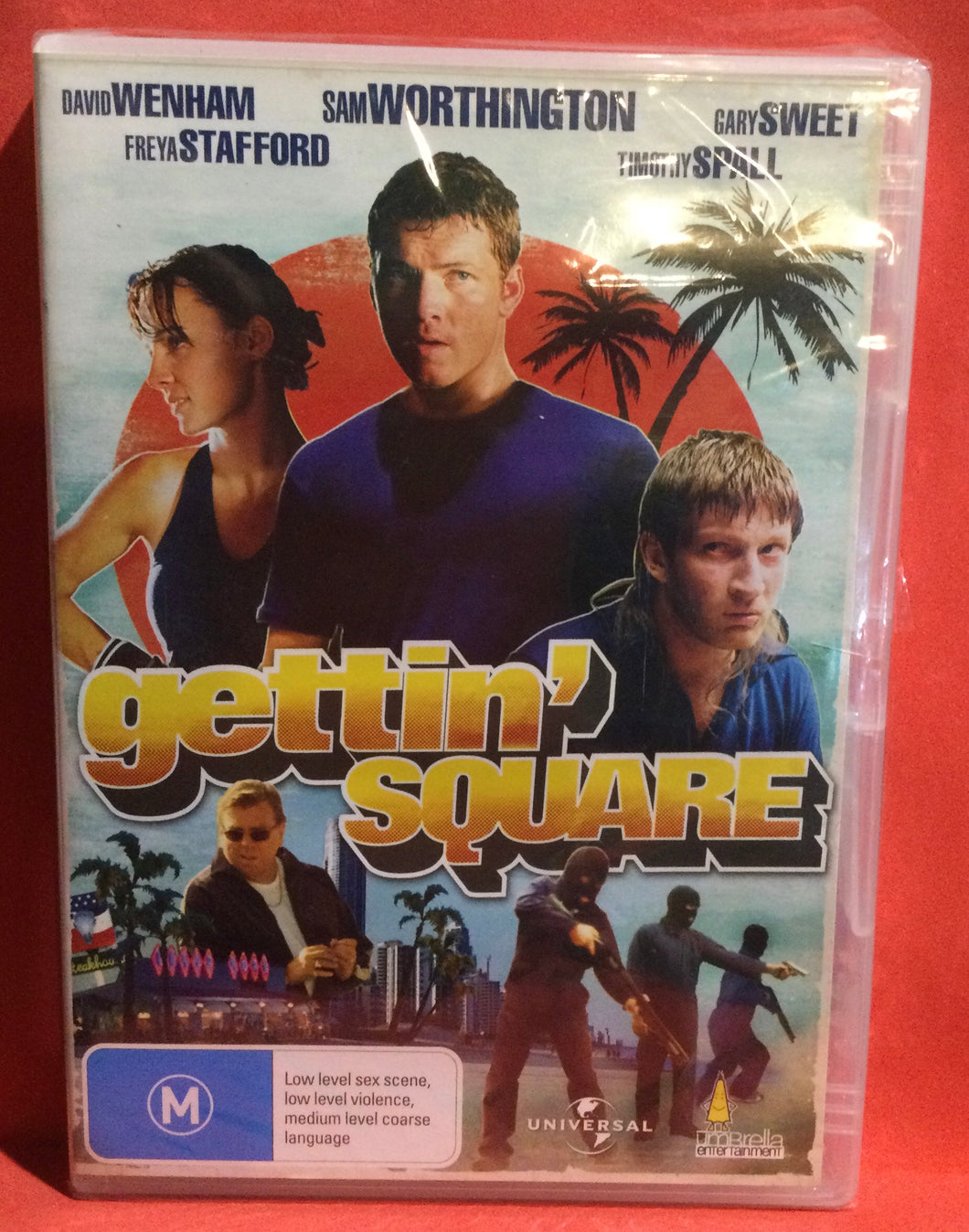 GETTIN' SQUARE - DVD (SEALED)