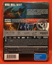 Load image into Gallery viewer, GODZILLA VS KONG  -  4K ULTRA HD &amp; BLU-RAY   - LTD EDITION STEELBOOK (NEW/ SEALED)
