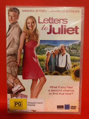 LETTERS TO JULIET DVD