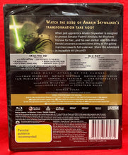 Load image into Gallery viewer, STAR WARS - ATTACK OF THE CLONES -  4K ULTRA HD  &amp; 2 DISC BLU-RAY (NEW/ SEALED)
