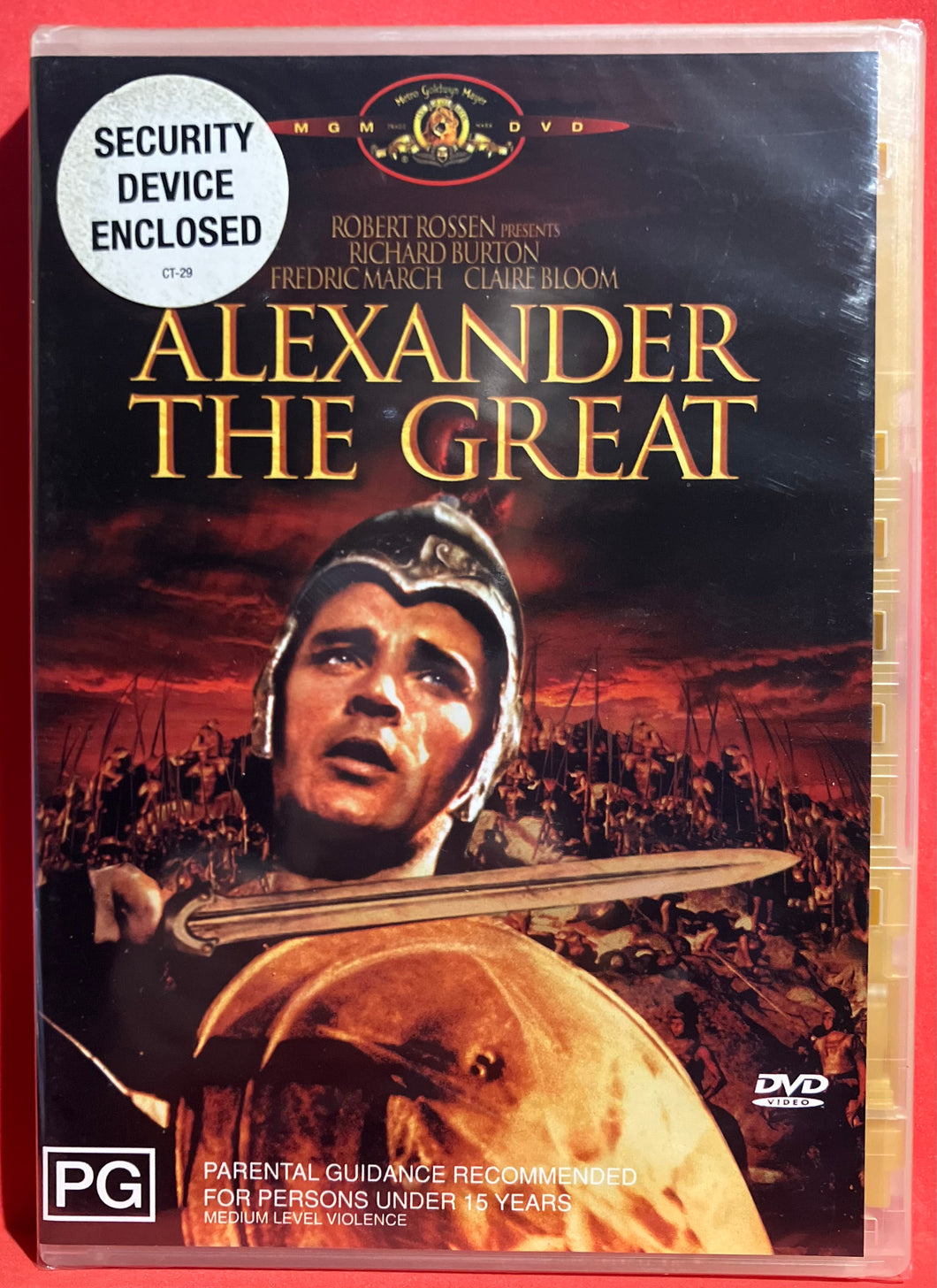 ALEXANDER THE GREAT (1955) DVD (NEW/ SEALED)