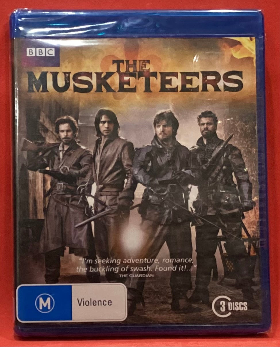 THE MUSKETEERS (SERIES) BLU RAY (NEW / SEALED)