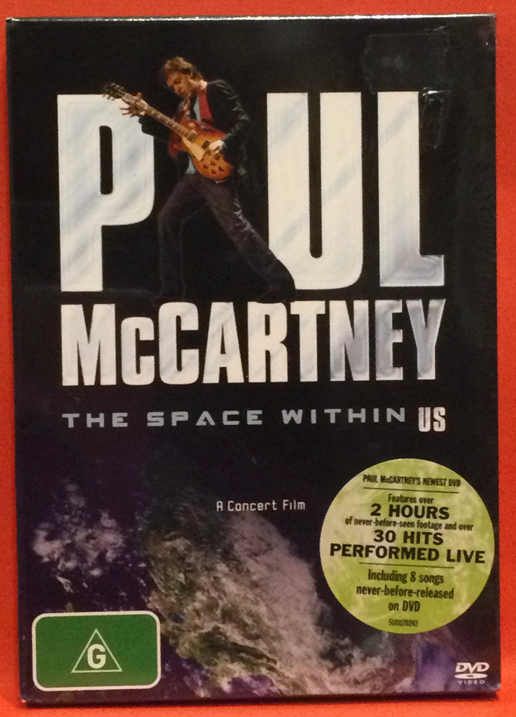 PAUL McCARTNEY - THE SPACE WITHIN US - DVD (NEW/SEALED)