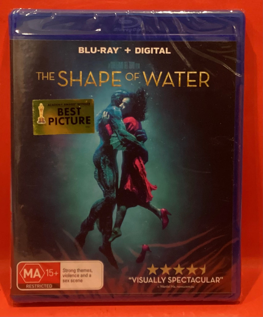 THE SHAPE OF WATER   - BLU-RAY  (NEW/ SEALED)