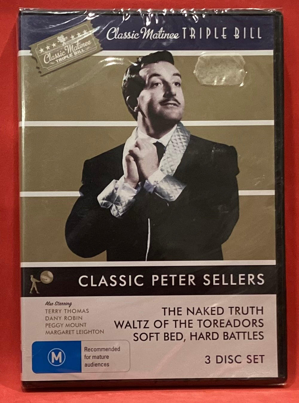 TRIPLE BILL - PETER SELLERS - DVD (NEW / SEALED)