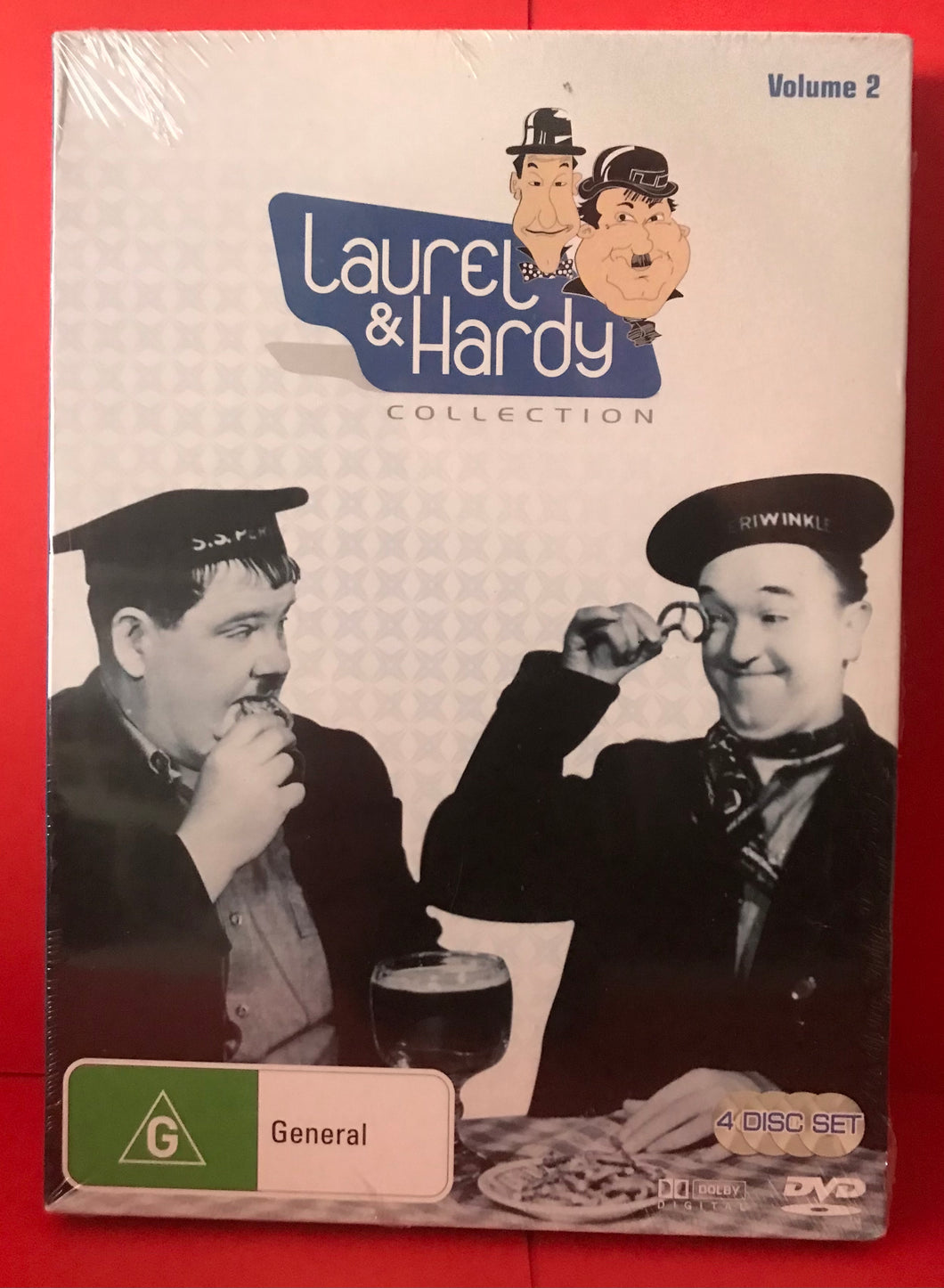 LAUREL AND HARDY VOL 2 DVD
