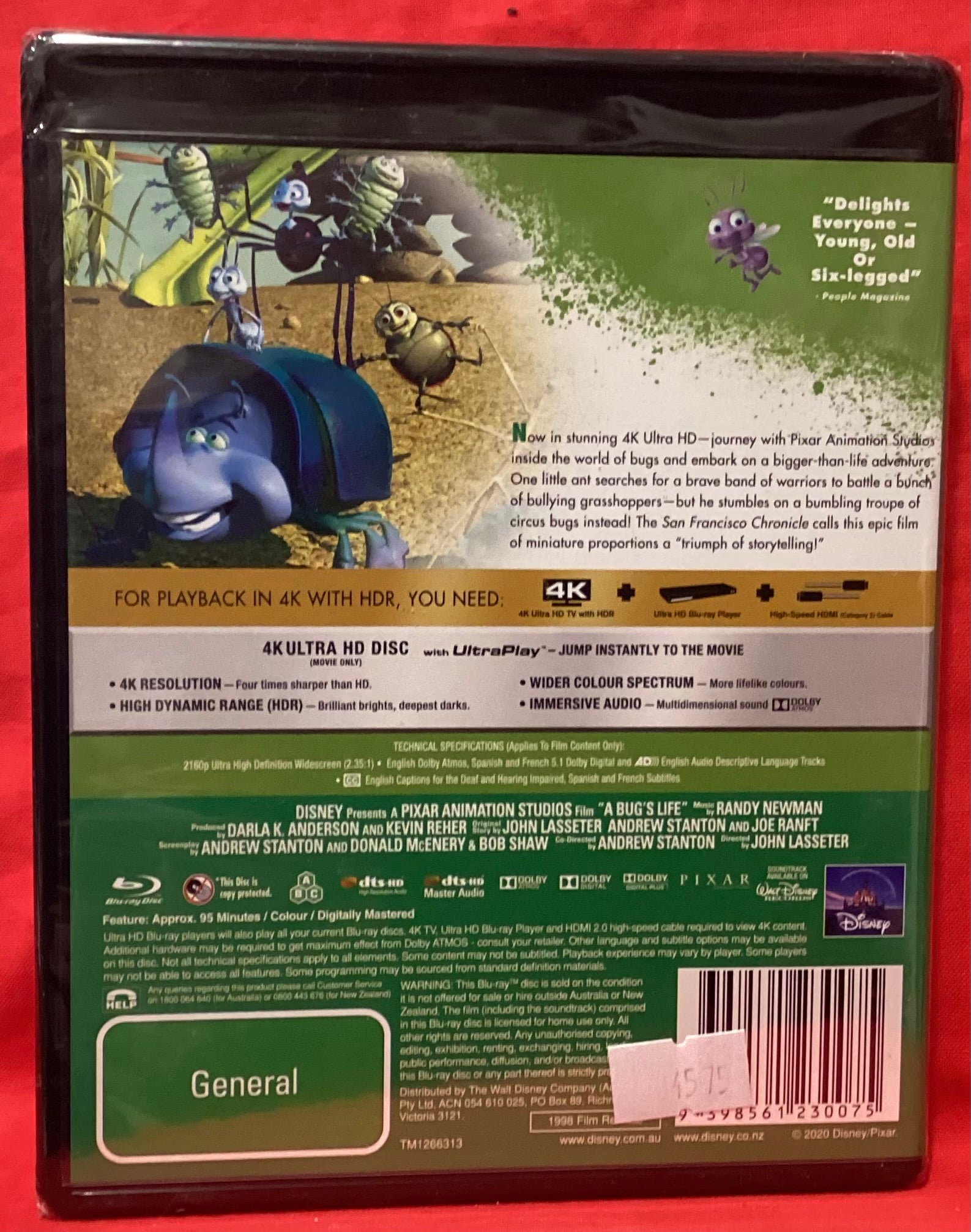 A BUGS LIFE 4K ULTRA HD (NEW/ SEALED) – Dixon Recycled Records