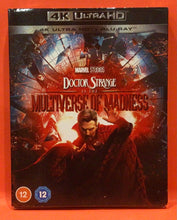 Load image into Gallery viewer, DOCTOR STRANGE IN THE MULTIVERS OF MADNESS -  4K ULTRA HD &amp; BLU-RAY - STEELBOOK  (NEW/ SEALED)

