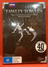Load image into Gallery viewer, FAWLTY TOWERS - COMPETE COLLECTION REMASTERED - DVD (NEW/ SEALED)
