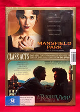 Load image into Gallery viewer, MANSFIELD PARK / A ROOM WITH A VIEW - DVD (NEW/ SEALED)
