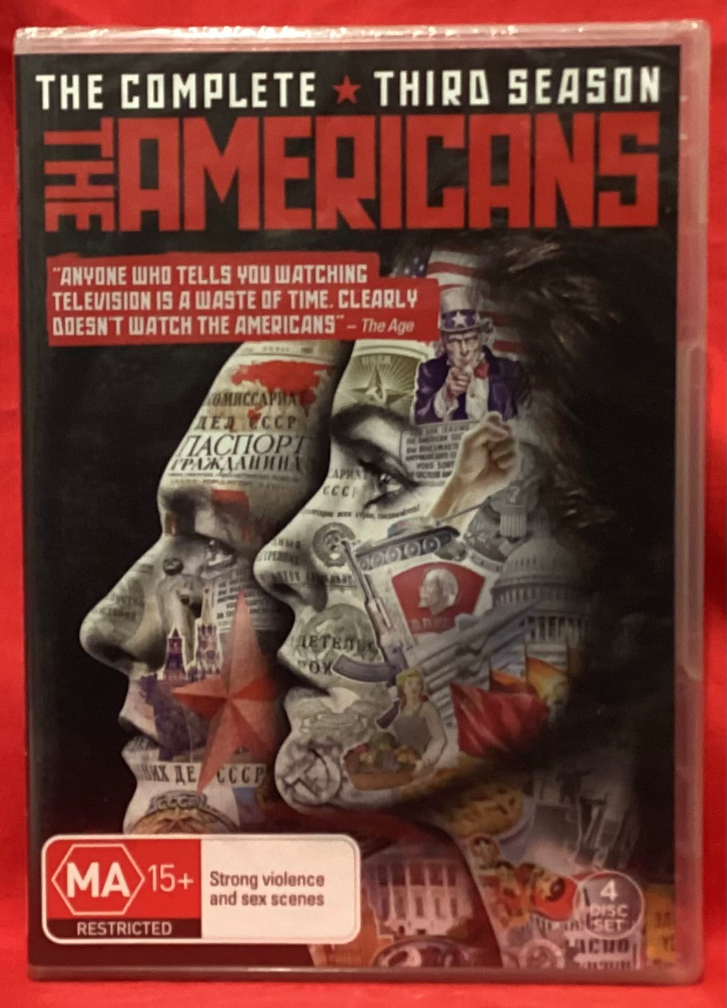 THE AMERICANS - COMPLETE THIRD SEASON - DVD (NEW/ SEALED)