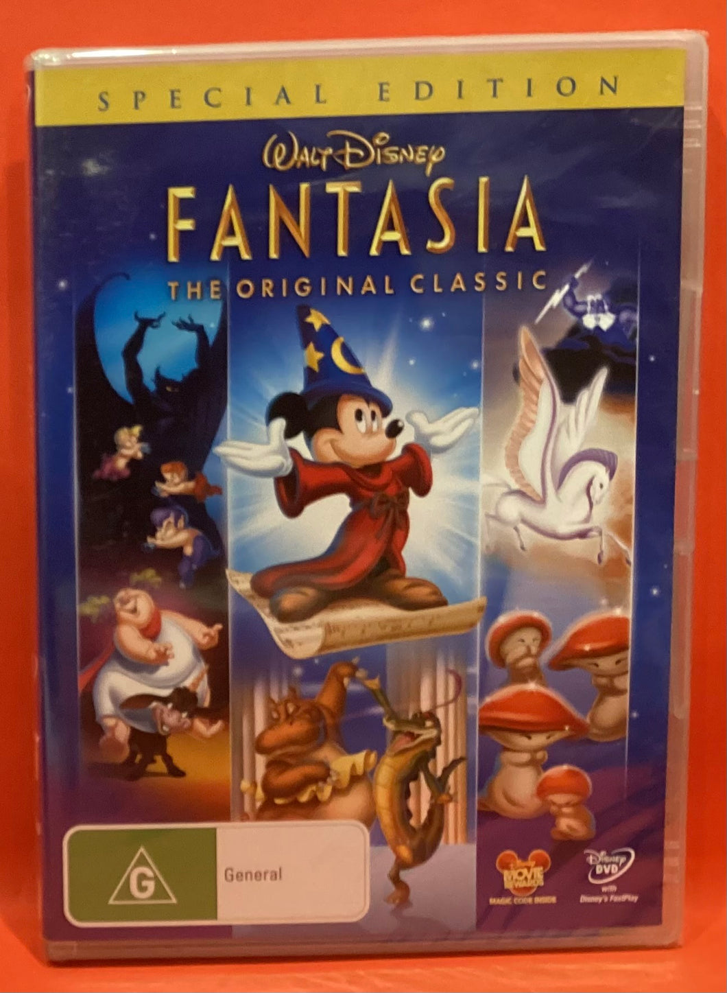 WALT DISNEY - FANTASIA - DVD (NEW/ SEALED)