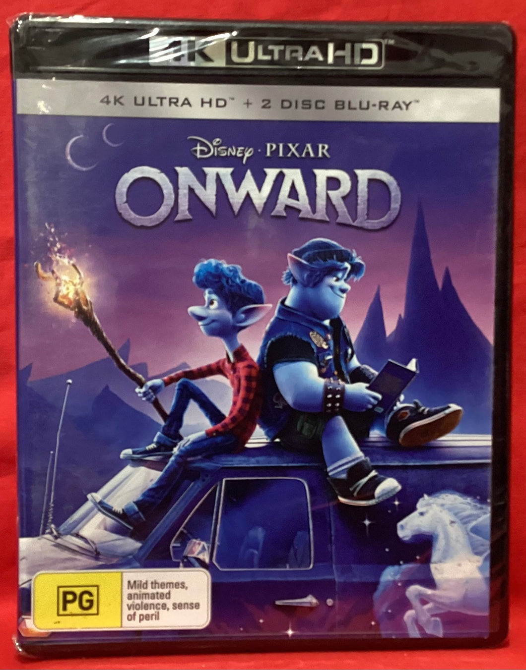 ONWARD  -  4K ULTRA HD & 2 DISC BLU RAY  (NEW/ SEALED)